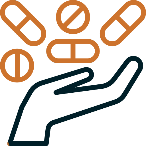icon depicting the drug tablets
