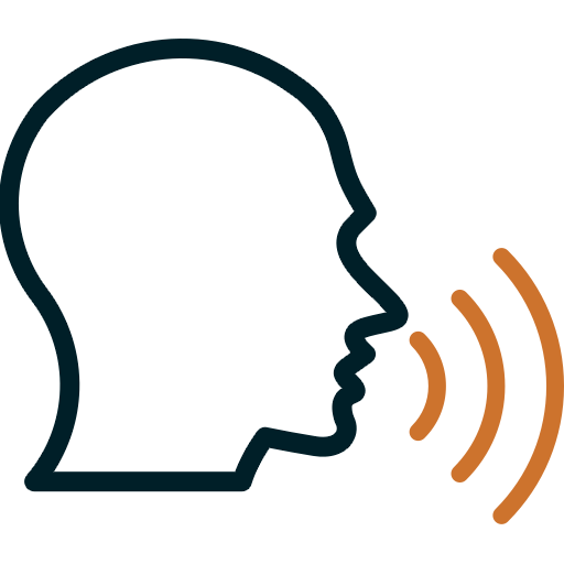 icon showing talkativeness