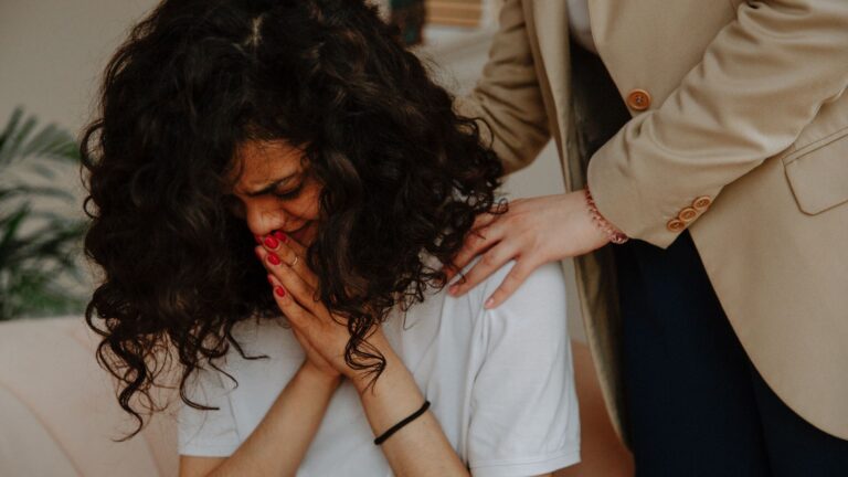 emotional support during a therapy session